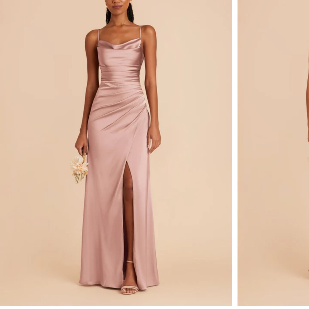 Elegant Birdy Grey “Lydia” Evening Gown